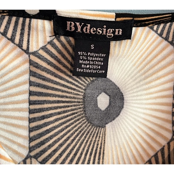 SELLING BYdesing TOP SIZE SMALL COLOR BROWN And CREAM BNWOT SLEEVELESS - Picture 5 of 9